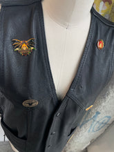 Load image into Gallery viewer, Leather Biker Vest
