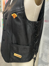 Load image into Gallery viewer, Leather Biker Vest
