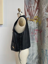 Load image into Gallery viewer, Leather Biker Vest
