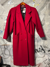 Load image into Gallery viewer, 70&#39;s-80&#39;s Vintage Union Made Red Wool Peacoat
