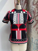 Load image into Gallery viewer, 70s Vintage Art Deco Print Top
