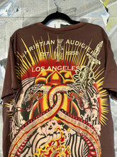 Load image into Gallery viewer, Y2K Christian Audigier Panther &amp; Snake Tee
