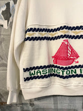 Load image into Gallery viewer, 1990s Washington Island Collared Sweatshirt
