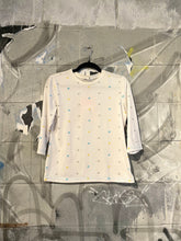 Load image into Gallery viewer, Courrèges White Logo Quarter Sleeve Tee
