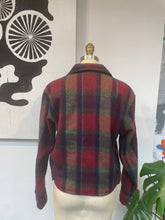 Load image into Gallery viewer, Vintage Wool Plaid Jacket
