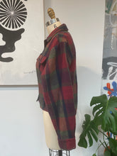 Load image into Gallery viewer, Vintage Wool Plaid Jacket
