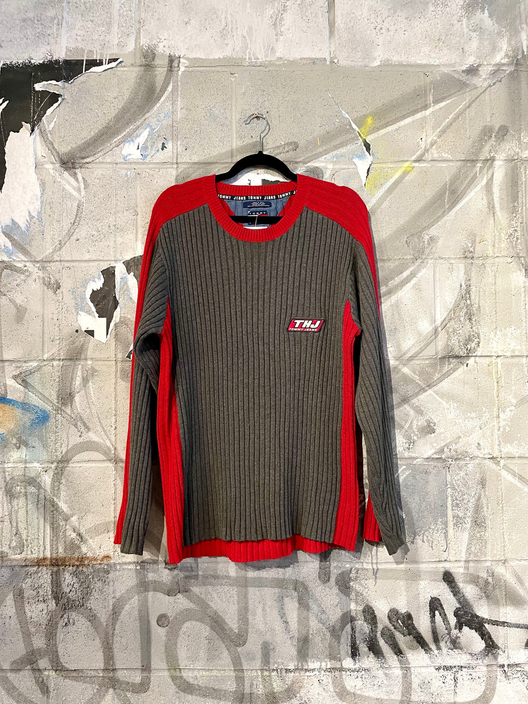 1990s Tommy Jeans Chunky Knit Sweater