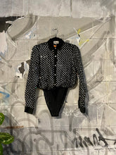 Load image into Gallery viewer, 1980s Sequin Bodysuit Blouse
