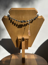 Load image into Gallery viewer, Stainless Steel Ball Chain &amp; Stone Necklace

