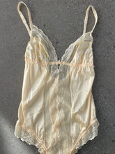 Load image into Gallery viewer, Vintage Butter Yellow Body Suit
