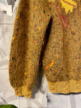 Load image into Gallery viewer, Vintage Mohair Alpaca &amp; Leaf Motif Cardigan
