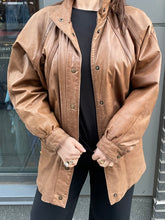 Load image into Gallery viewer, Georgetown Leather 80s Jacket
