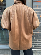Load image into Gallery viewer, Georgetown Leather 80s Jacket
