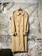 Load image into Gallery viewer, Vintage London Fog Beige Trench Coat
