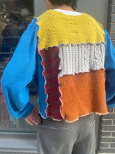 Load image into Gallery viewer, Upcycled Multi-Pattern Sweater
