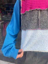 Load image into Gallery viewer, Upcycled Multi-Pattern Sweater
