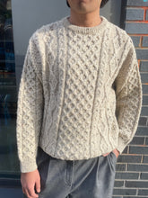 Load image into Gallery viewer, Wool Cable Knit Sweater
