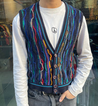 Load image into Gallery viewer, Australian Wool "Coogi" Style Vest
