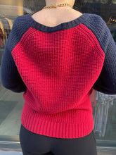 Load image into Gallery viewer, Horse Print Upcycled Lacoste Knit
