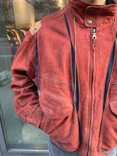 Load image into Gallery viewer, Vintage Suede Bomber
