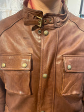 Load image into Gallery viewer, Coach Four Pocket Leather Jacket
