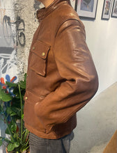 Load image into Gallery viewer, Coach Four Pocket Leather Jacket
