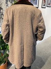 Load image into Gallery viewer, Shearling Wool Peacoat
