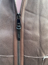 Load image into Gallery viewer, DKNY Leather Sherpa Lined Coat
