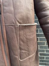 Load image into Gallery viewer, DKNY Leather Sherpa Lined Coat
