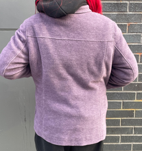 Load image into Gallery viewer, LLBean Purple Wool Blend Coat
