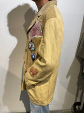 Load image into Gallery viewer, Upcycled Leather Blazer Jacket
