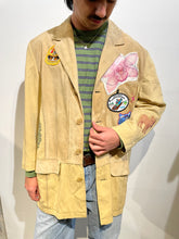 Load image into Gallery viewer, Upcycled Leather Blazer Jacket
