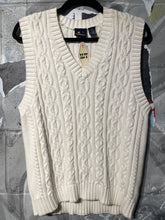 Load image into Gallery viewer, 90s Claiborne Sport Cable Knit Vest
