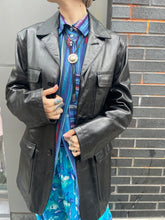Load image into Gallery viewer, Vintage DKNY Classic Leather Jacket
