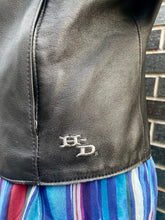 Load image into Gallery viewer, Harley Davidson                                                                                                                                               Harley Davidson Embroidered Leather Jacket
