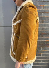 Load image into Gallery viewer, 70s Wool Suede Coat
