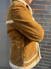 Load image into Gallery viewer, 70s Wool Suede Coat
