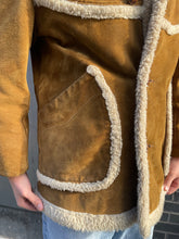 Load image into Gallery viewer, 70s Wool Suede Coat

