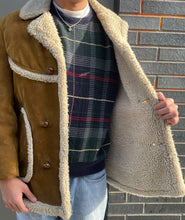 Load image into Gallery viewer, 70s Wool Suede Coat

