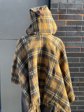 Load image into Gallery viewer, 1960s Plaid Poncho
