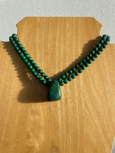 Load image into Gallery viewer, Malachite Necklace From Mexico
