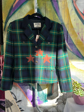 Load image into Gallery viewer, sadbsh Custom Made Wool Tartan Blazer
