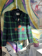 Load image into Gallery viewer, sadbsh Custom Made Wool Tartan Blazer
