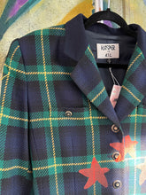 Load image into Gallery viewer, sadbsh Custom Made Wool Tartan Blazer
