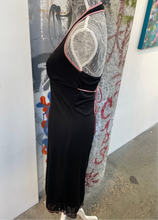 Load image into Gallery viewer, Pink Trimmed Midi Dress
