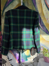 Load image into Gallery viewer, sadbsh Custom Made Wool Tartan Blazer
