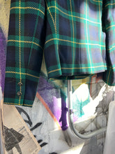 Load image into Gallery viewer, sadbsh Custom Made Wool Tartan Blazer
