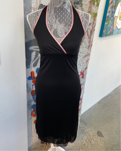 Load image into Gallery viewer, Pink Trimmed Midi Dress
