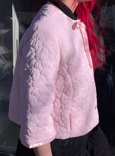 Load image into Gallery viewer, Pink Quilted Jacket x Vanity Fair
