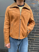 Load image into Gallery viewer, Furline Collar Suede Jacket
